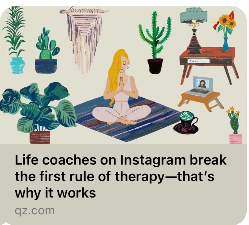 The rise of millennial life coaches