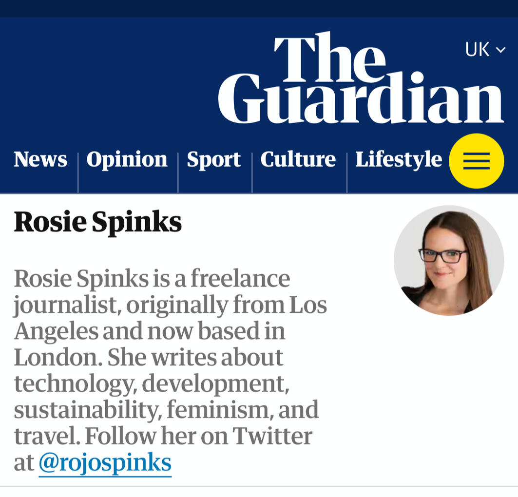 Guardian author page