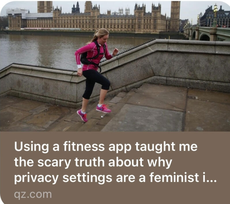 Investigation into Strava's privacy settings